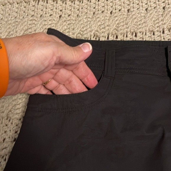 EDDIE BAUER  Skorts 2 pockets, tennis, cheer, ball, WOMEN'S Sz 6‎ black SKIRT - Picture 6 of 11